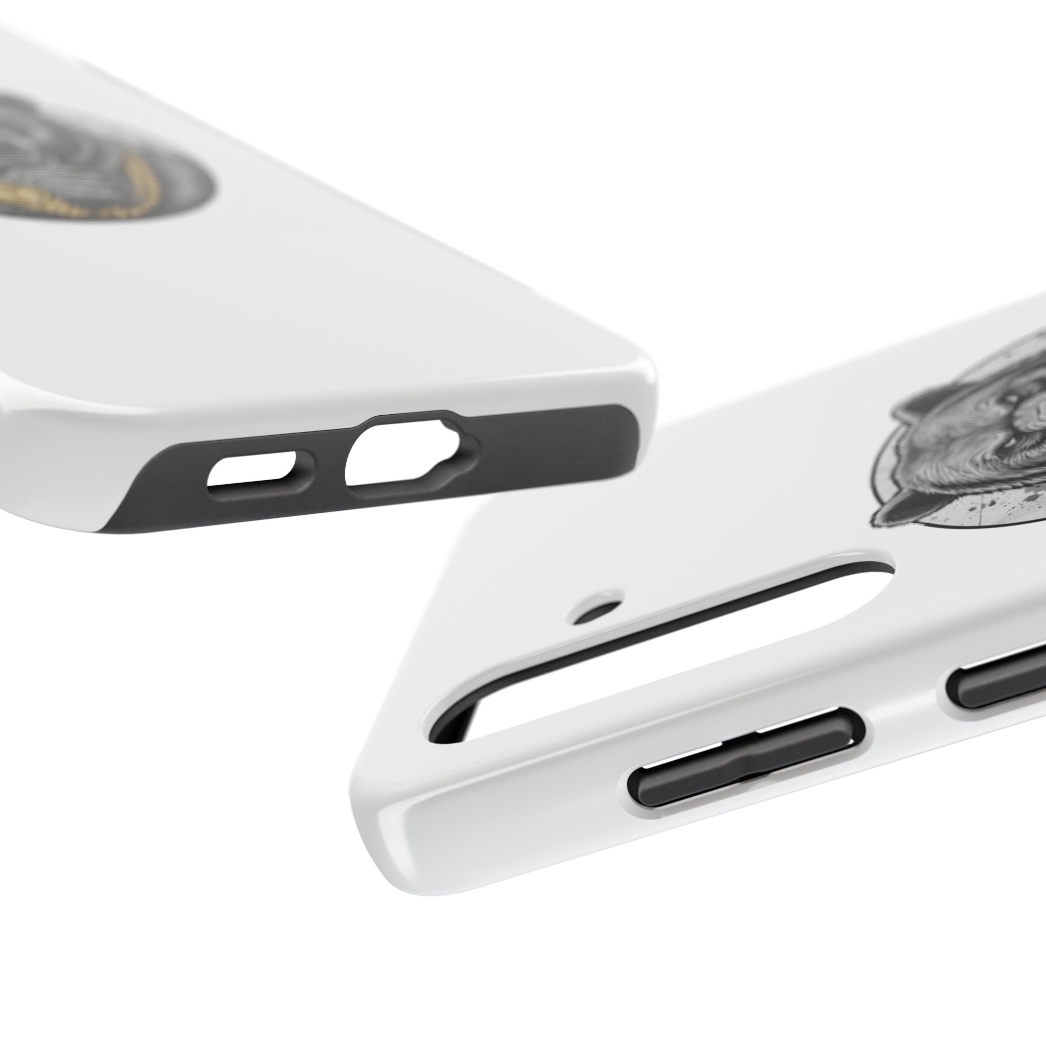 Bear With Gold Chain Phone Case — Tough Protective iPhone Cover