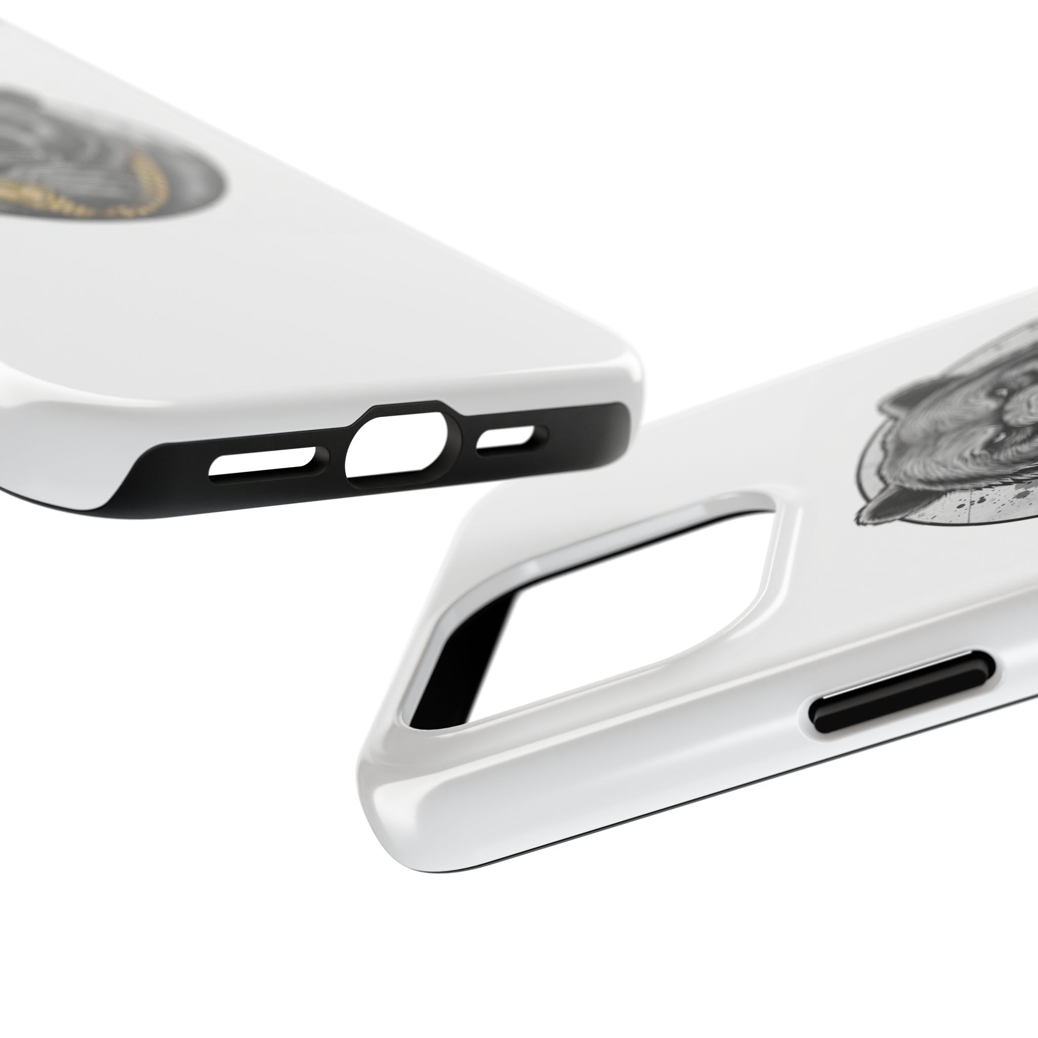 Bear With Gold Chain Phone Case — Tough Protective iPhone Cover