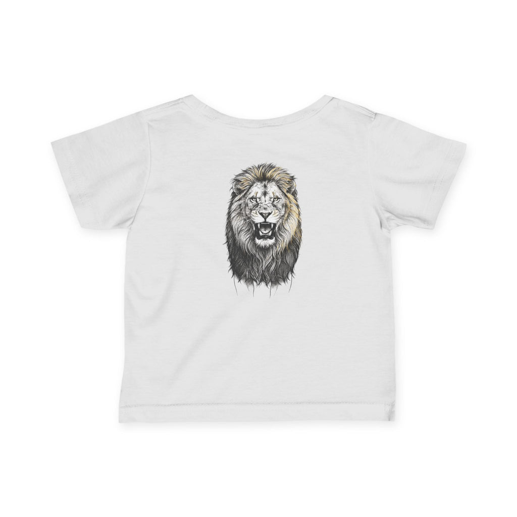 Infant Tee — Watercolor Tiger & Roaring Lion Baby T‑Shirt