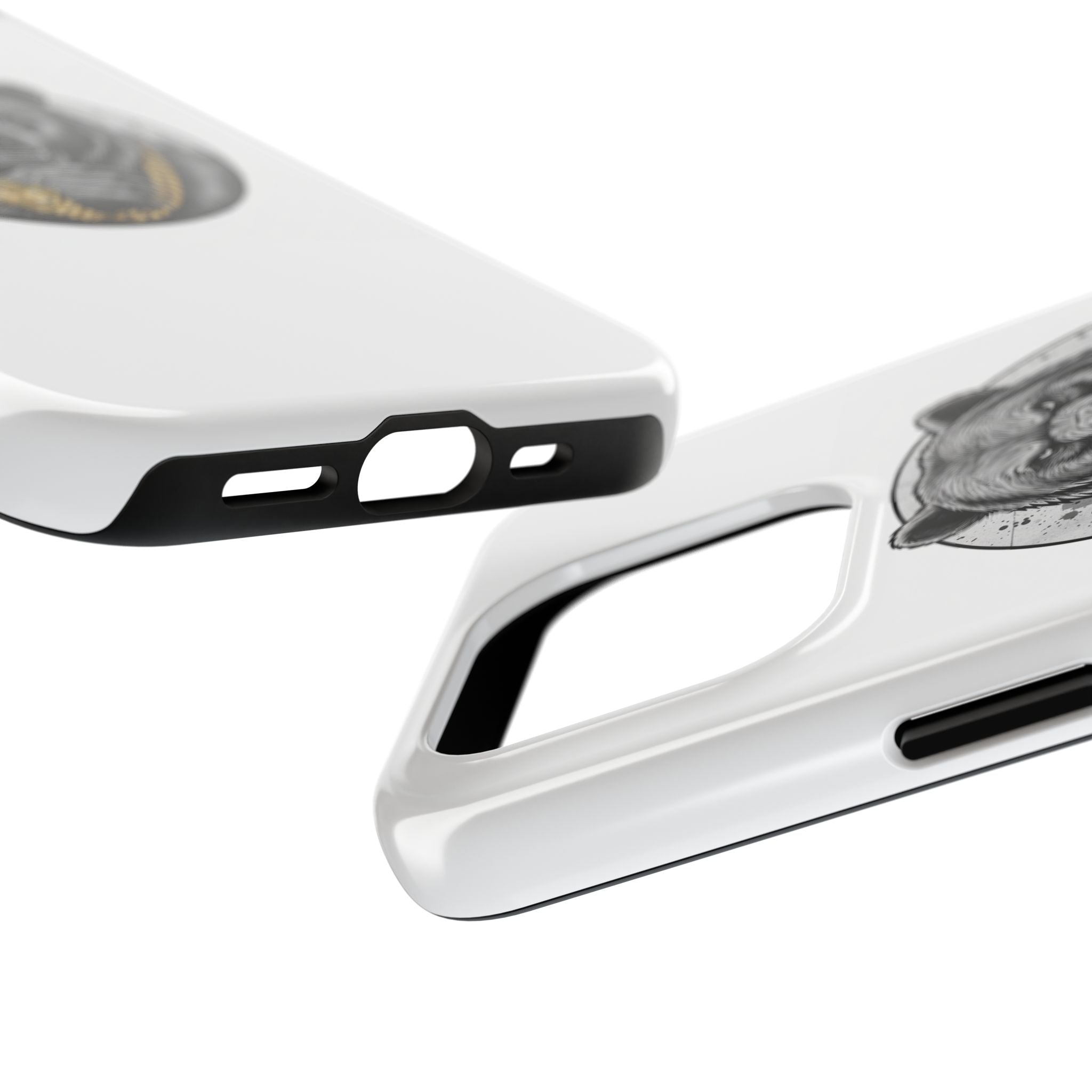 Bear With Gold Chain Phone Case — Tough Protective iPhone Cover